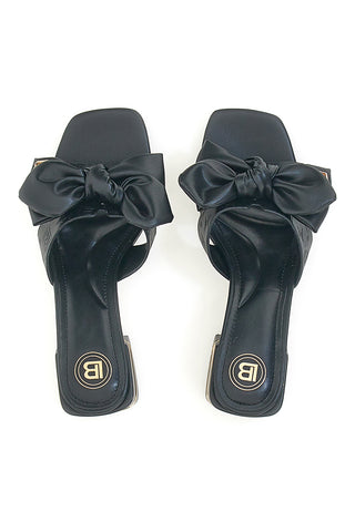 Pantofole Nere Da Donna Con Pelo E Doppio Cinturino Claudia Ghizzani - Foto 3