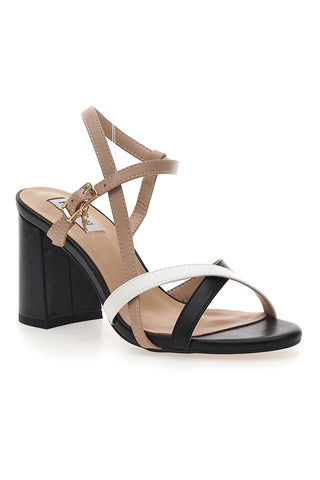 Sandali multicolor con tacco largo Ferrè F320