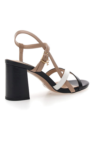 Sandali multicolor con tacco largo Ferrè F320