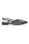 SCHWARZE SPITZE SLINGBACK-BALLERINAS MARIELLA BURANI 51089