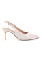Nude Slingback-Pumps mit Lackeffekt MARIELLA BURANI 51260