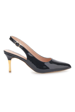 Décolleté Nere Slingback Effetto Vernice MARIELLA BURANI 51260