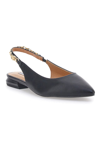 BALLERINE SLINGBACK NERE MARIELLA BURANI 51096