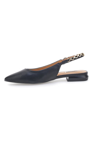 BALLERINE SLINGBACK NERE MARIELLA BURANI 51096