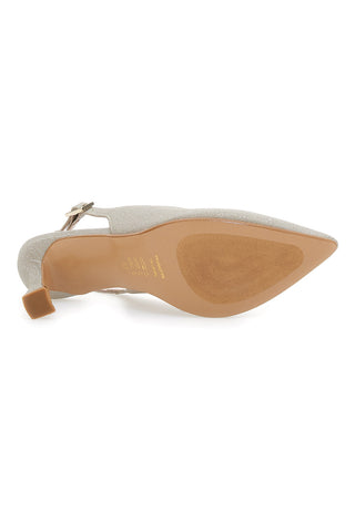 Décolleté Slingback Platino con Tacco a Punta PITTARELLO GLAM 5371