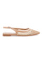 Le Havre Paris XQJ52012 Sandalen mit Slingback-Riemen in Beige