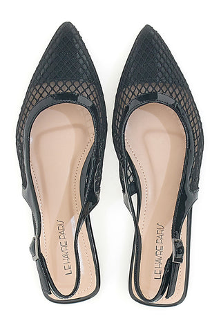 Ballerine Donna 4436219, Pelle Scamosciata E Nubuck, Suola Gomma, Tacco 2.5 Cm, Chiusura Con Fibbia, Vestibilità Normale