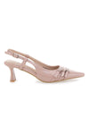 Décolleté Slingback Nude Effetto Vernice Con Tacco Medio LE HAVRE PARIS CMJ2405314