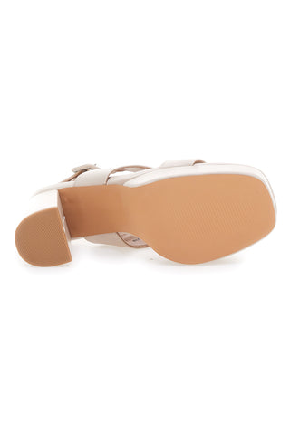 Sandali con tacco alti beige LE HAVRE 865