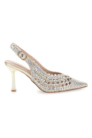 Décolleté Sling-back Oro First Lady P588