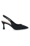 Décolleté Slingback Nere a Punta FIRST LADY P529
