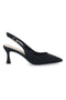 Décolleté Slingback Nere a Punta FIRST LADY P529