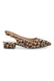 Ballerine Slingback Leopardate a Punta First Lady P553