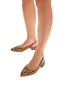 Ballerine Slingback Leopardate a Punta First Lady P553