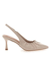 First Lady Nude Slingback-Pumps mit Absatz P593