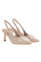 Décolleté Sling-back Nude Con Tacco First Lady P593
