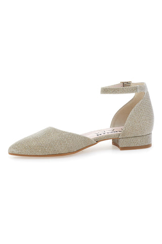 Ballerine Platino con Cinturino alla Caviglia PITTARELLO GLAM 2885