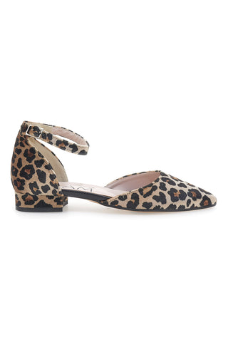 Ballerinas mit Leoparden-Print und Fesselriemchen PITTARELLO GLAM 2885