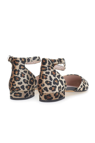 Ballerine Leopardate con Cinturino alla Caviglia PITTARELLO GLAM 2885