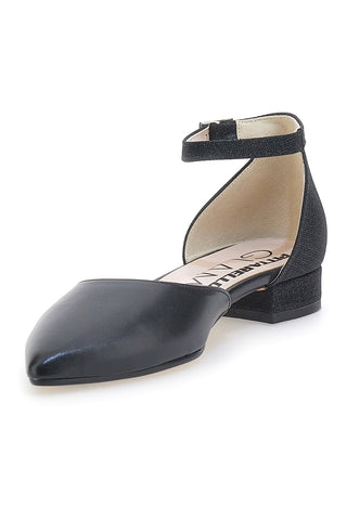 Ballerine Nere con Cinturino alla Caviglia PITTARELLO GLAM 2885