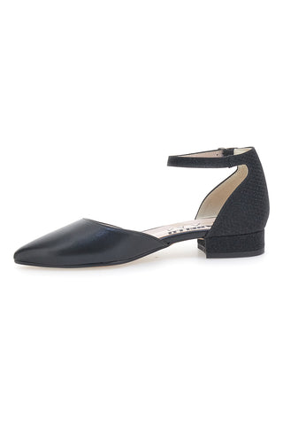 Ballerine Nere con Cinturino alla Caviglia PITTARELLO GLAM 2885