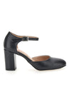 Pittarello Vogue 434 Schwarze Pumps mit Fesselriemchen