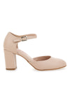 Hautfarbene Pumps mit Fesselriemchen Pittarello Vogue 434