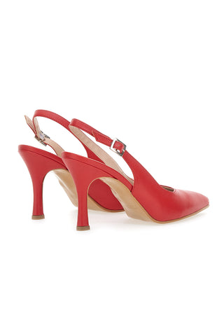 Schwarze Slingback-Pumps mit Glitzer Pittarello Vogue 487