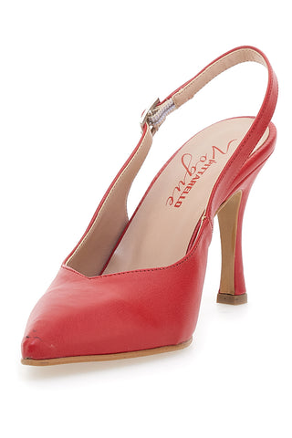 Décolleté Rosse Slingback Pittarello Vogue 487