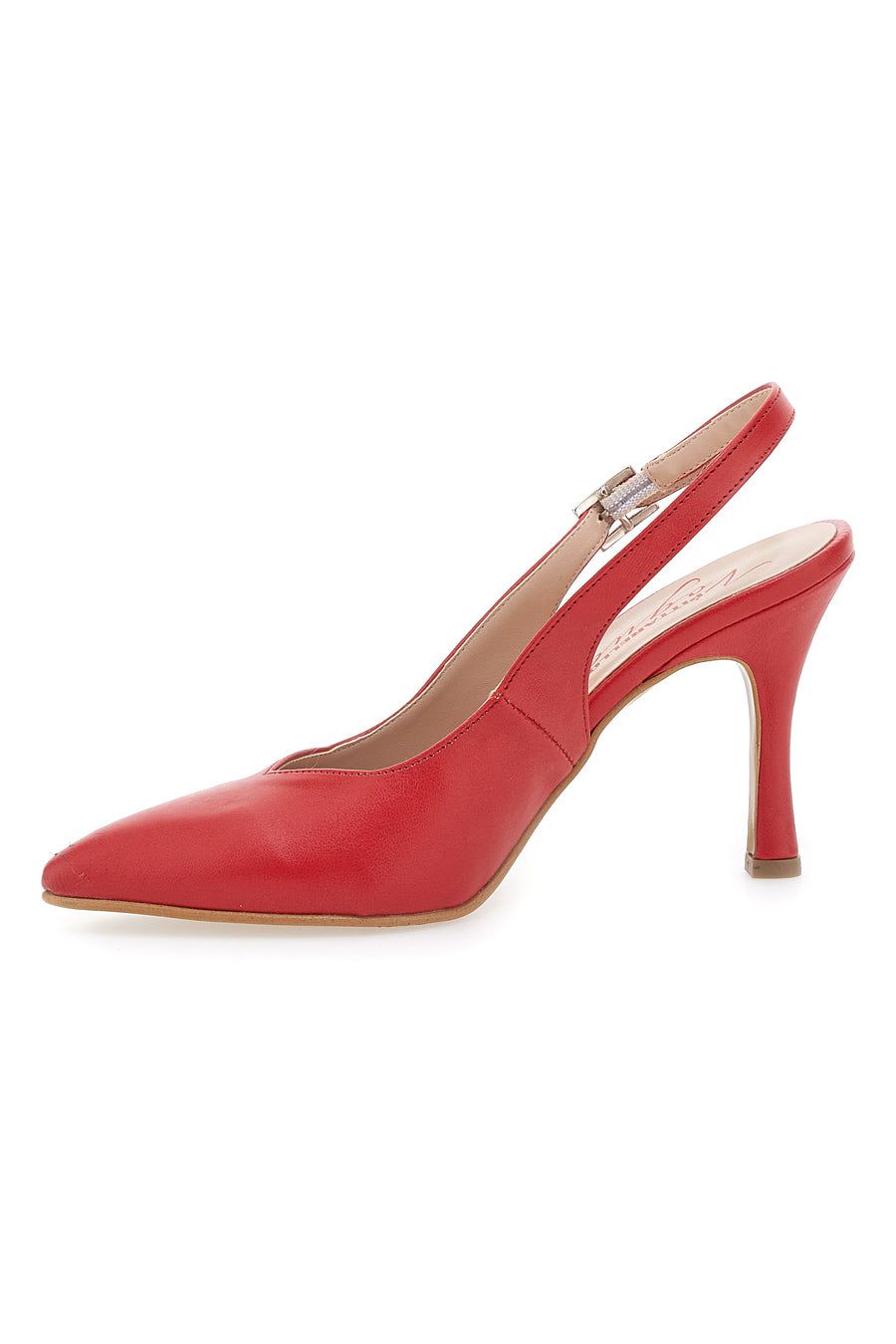 Slingback Scarpe Rosse Con Tacco Pittarello Pittarello Scarpe