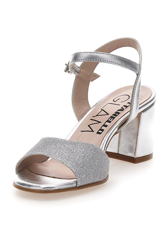 Sandali Argento con Tacco Medio PITTARELLO GLAM 5214