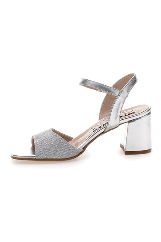 Sandali Argento con Tacco Medio PITTARELLO GLAM 5214