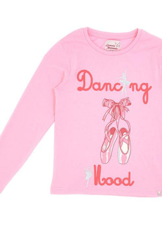 T-Shirt Manica Lunga Grazie Mamma 2003 Rosa