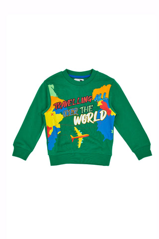 Felpa Pitt Kids 03081 Verde