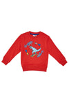 Pitt Kids Brushed Sweatshirt 03086 Rot