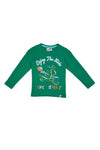 Pitt Kids Rundhals-T-Shirt 03029 Grün