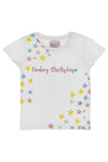 Thank You Mum T-Shirt und Shorts-Set 03047 Weiß und Rosa