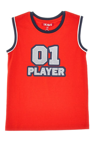 Pitt Kids Blauer Anzug mit grauem Aufdruck PT-G-SE-05011