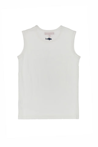 Maglia Smanicata Shark Bianca Pitt Kids 05020