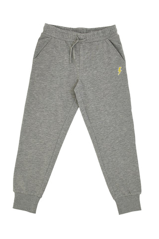 Pitt Kids Graue Hose mit gesticktem Logo PT-B-FP-05022