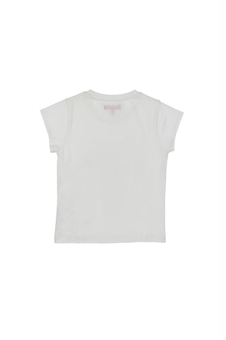 T-Shirt Bianca con Mela Rossa Pitt Kids 05062