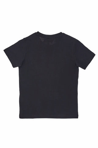 T-Shirt Nera Con Stampa Lampo Pitt Kids PT-B-T-05038