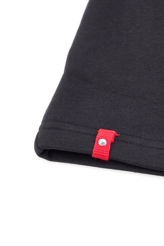 Schwarzer Rock mit roten Herzen PITT KIDS 6007