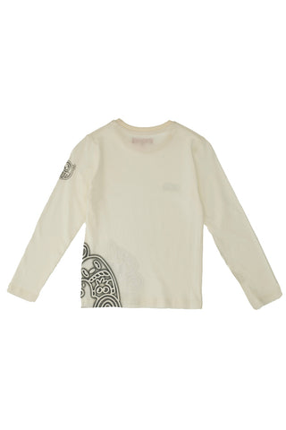 PITT KIDS 6008 Langarmshirt mit Rundhalsausschnitt
