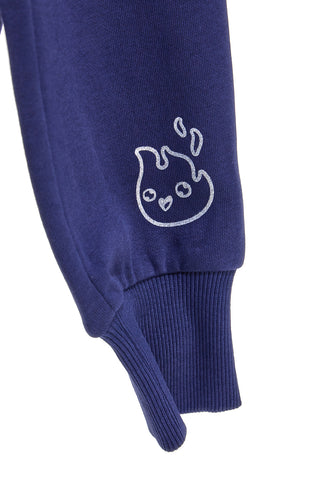 Blaue Hose mit Bündchen an den Knöcheln PITT KIDS 6009