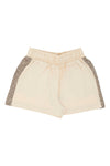 Pantaloncini Beige Con Fantasia Leopardata Pitt Kids PT-K-SH-7004