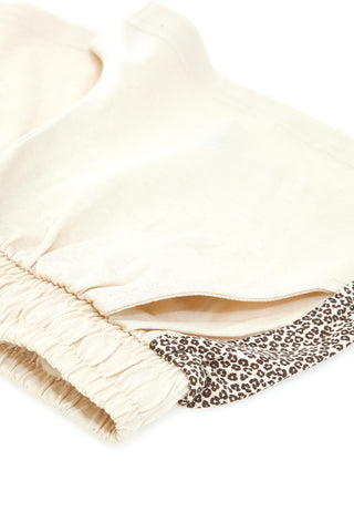Pantaloncini Beige Con Fantasia Leopardata Pitt Kids PT-K-SH-7004