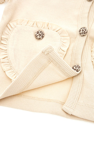 Giacca Beige con Tasche Pitt Kids PT-K-F-7005