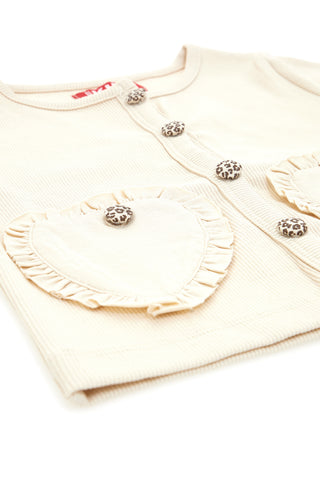 Giacca Beige con Tasche Pitt Kids PT-K-F-7005