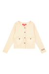 Beige Jacke mit Taschen Pitt Kids PT-KF-7005